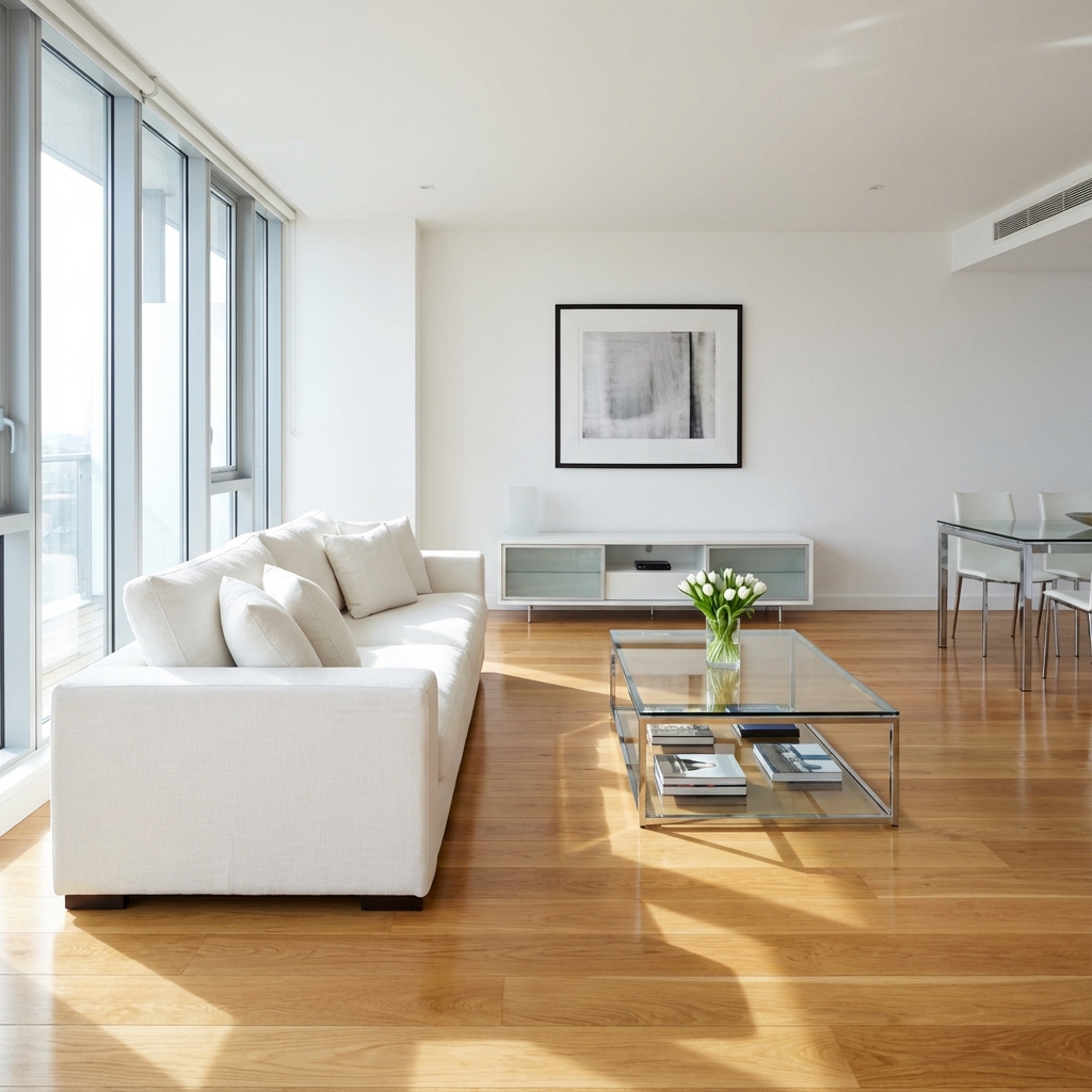 Perfekt gereinigte Wohnung